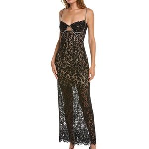 Self-Portrait Lace Gown NEW